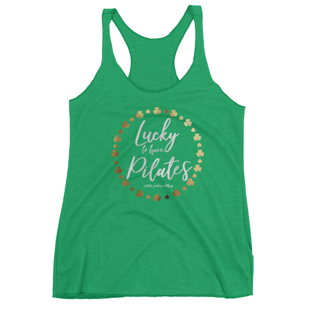 Pilates Enthusiast Women's Racerback Tank