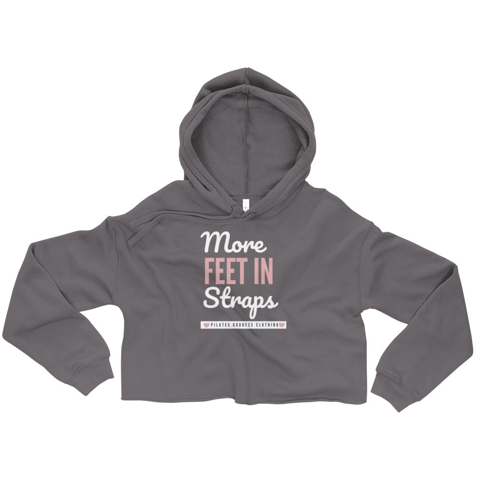 More Pilates Please Embroidered eco raglan hoodie